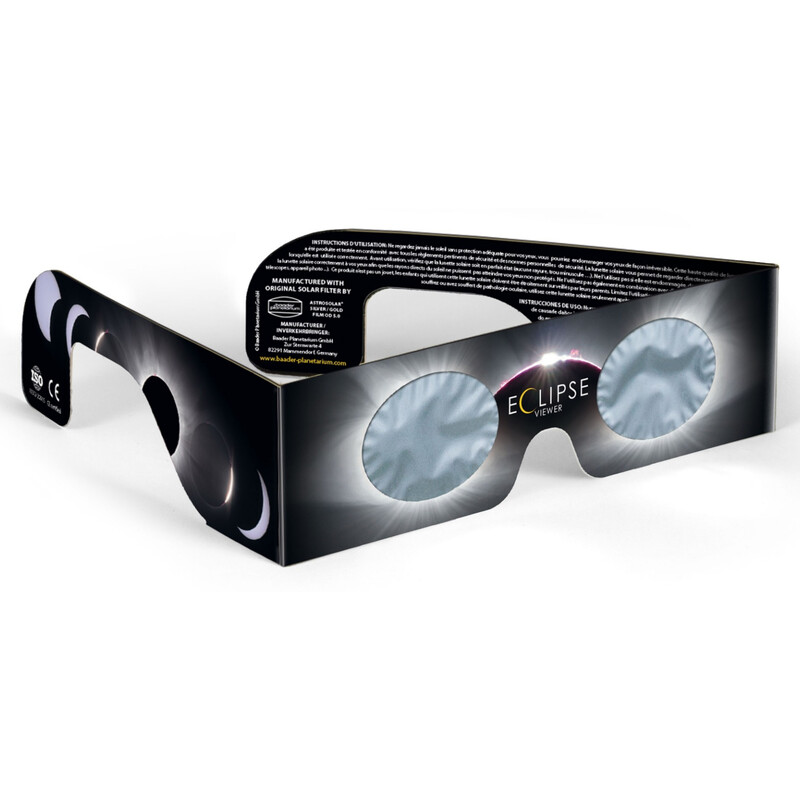 Baader Okulary do obserwacji zaćmienia Słońca Sonnenfinsternis-Brille Sofi Solar Viewer AstroSolar® Silver/Gold