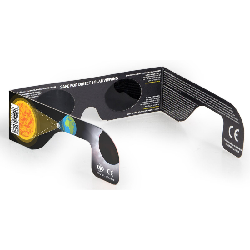 Baader Okulary do obserwacji zaćmienia Słońca Sonnenfinsternis-Brille Sonnenfinsternis Sofi Beobachtungsbrille Solar Viewer AstroSolar® 100 Stück