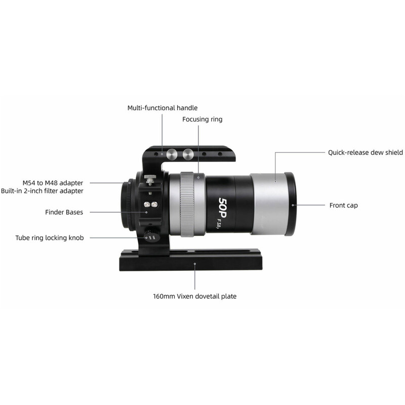 Askar Refraktor apochromatyczny AP 50/190 F3.8 50P