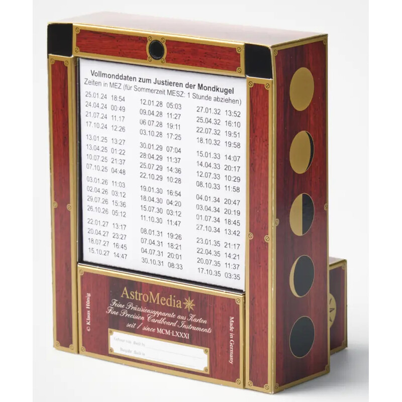 AstroMedia Zestaw Zegar księżycowy