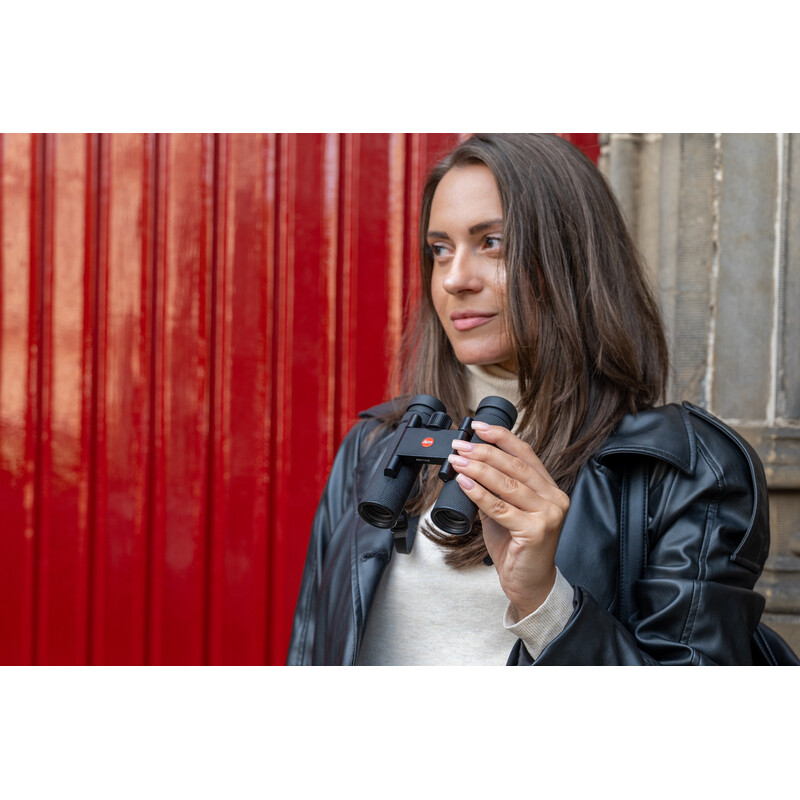 Leica Lornetka Noctivid 8x25 w czarnej skórzanej wersji