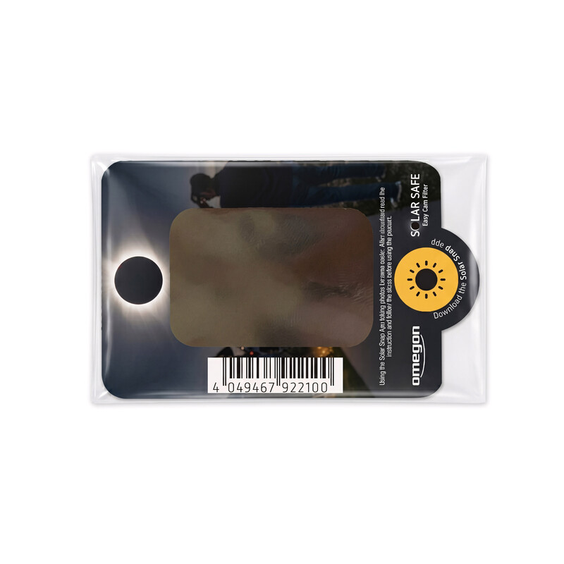 Omegon Filtry słoneczne Sonnenfilter Solar Safe Easy Cam Filter