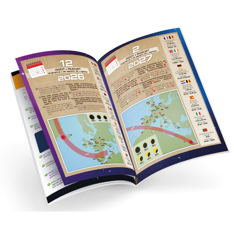 Buki Okulary do obserwacji zaćmienia Słońca Family Pack