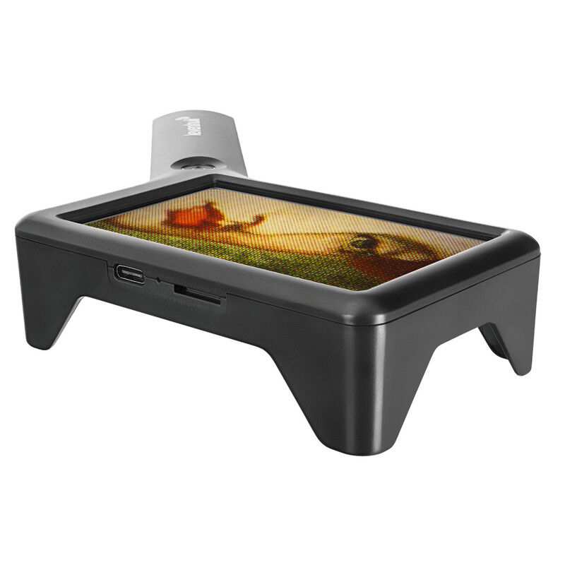 Levenhuk Lupa cyfrowa Ergo 40 Pro 6x, 10x, 13x, 17x z oświetleniem LED