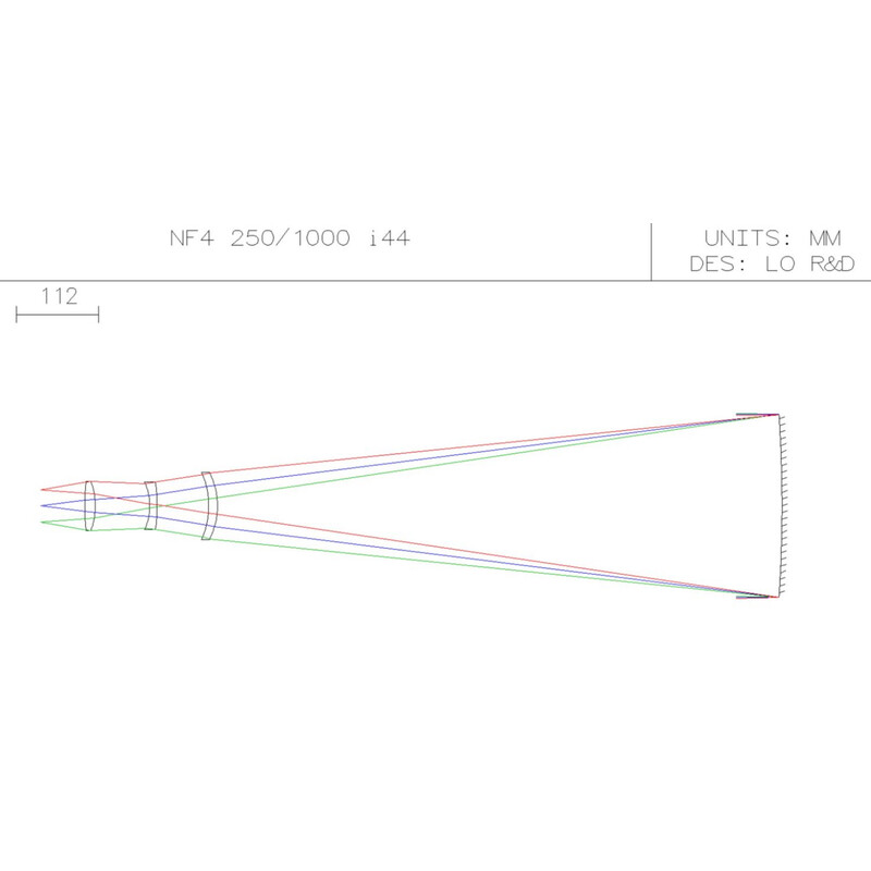 LOic Teleskop N 250/1000 NF4 i44 E