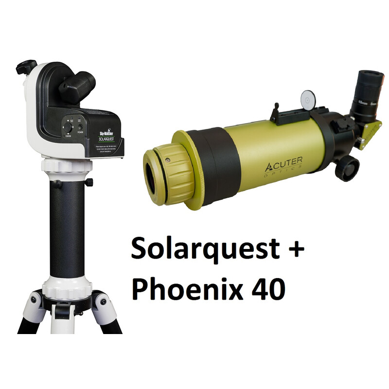 Acuter Teleskop do obserwacji słońca ST 40/400 ELITE PHOENIX 40 Solarquest AZ