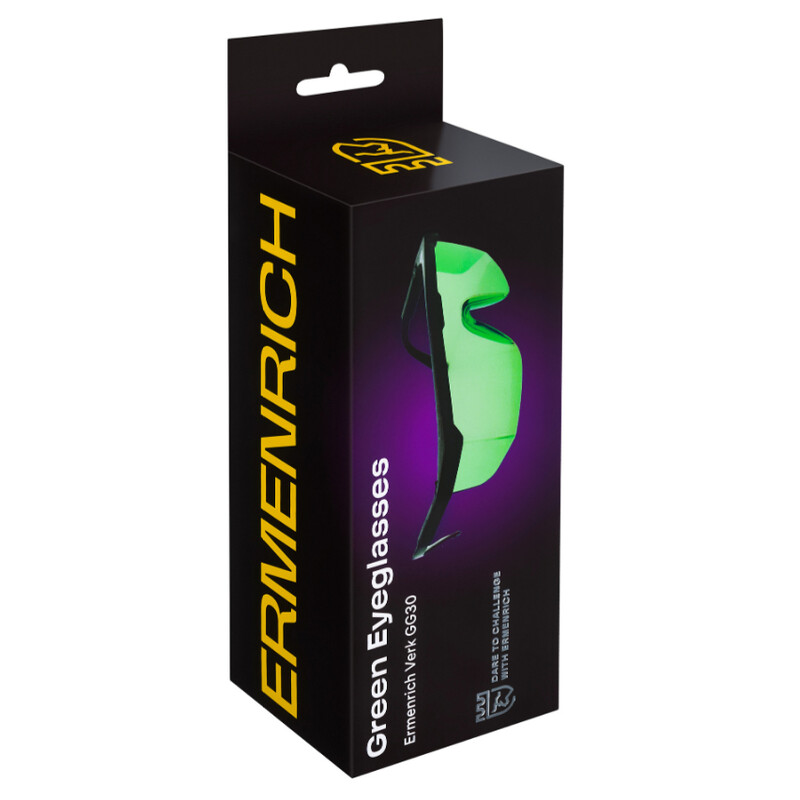 Ermenrich Zielone okulary ochronne Verk GG30