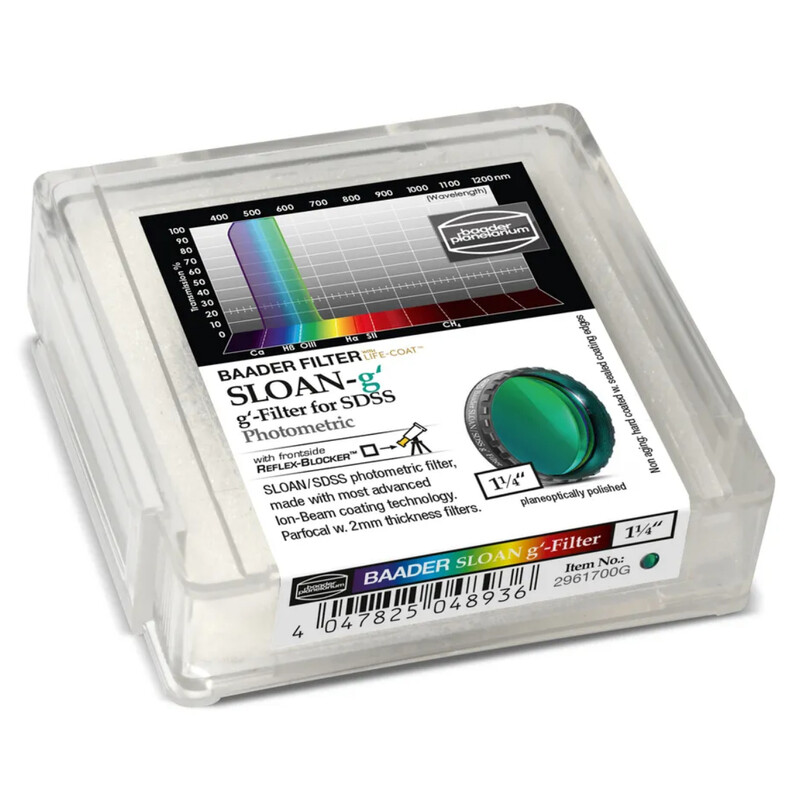 Baader Filtry SLOAN/SDSS g' Photometric 1,25"